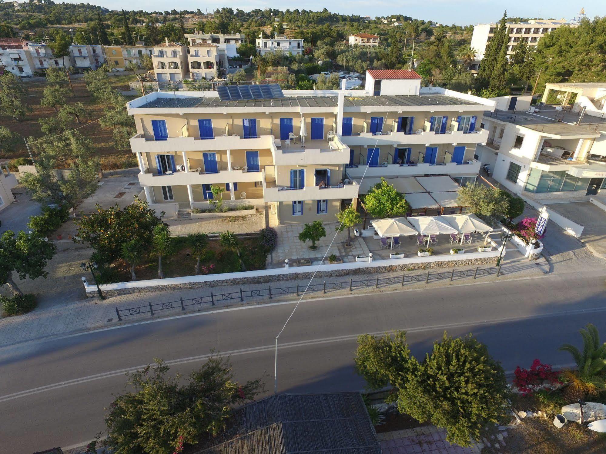 Rozos Hotel Porto Heli Exterior foto